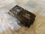 84 - 92 GM POWER DOOR LOCK SWITCH NOS 20344293
